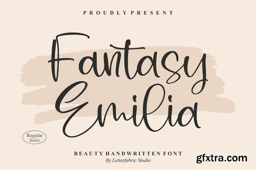 Fantasy Emilia Handwritten Font