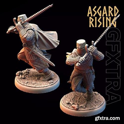 3D Print Models Asgard Rising - Medieval Knight 6