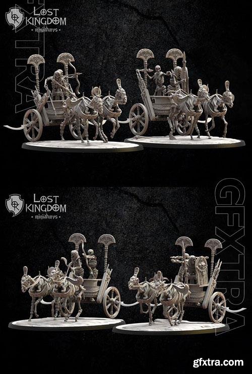 3D Print Models Lost Kingdom Miniatures - Chariot