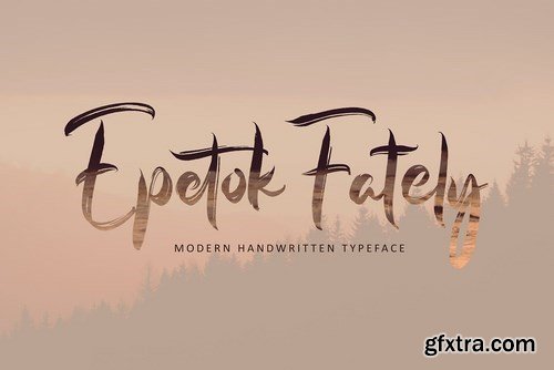 Epetok Fately font