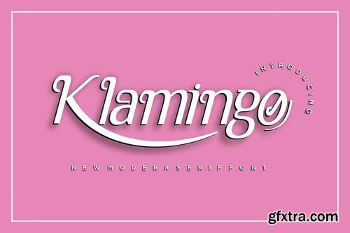 Klamingo Font