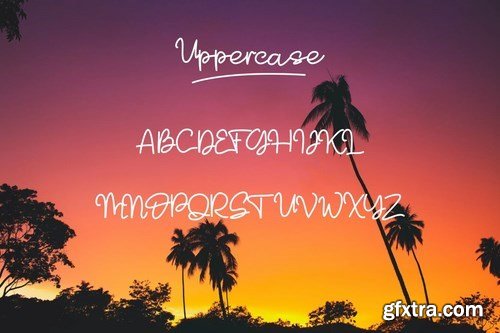 SabtuSore Signature Typeface