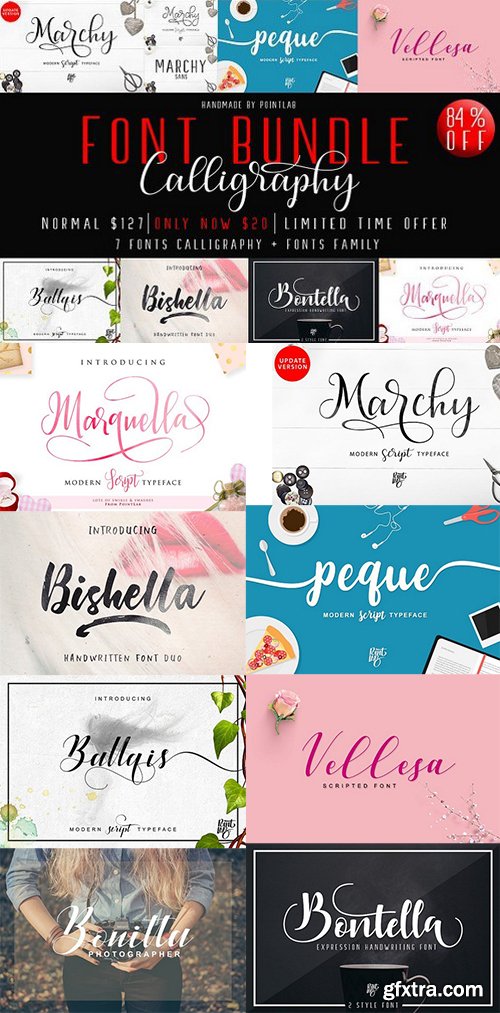 Font Bundle Calligrapy