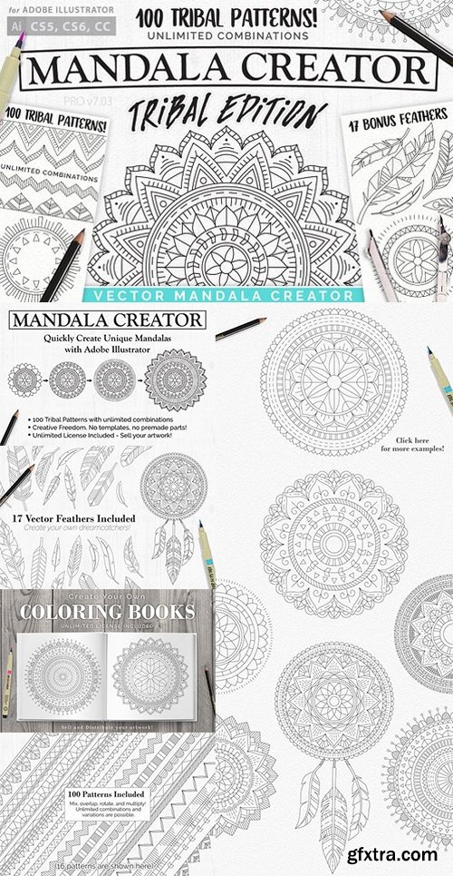 Tribal Mandala Creator