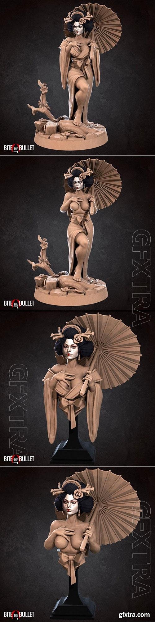 3D Print Models Geisha