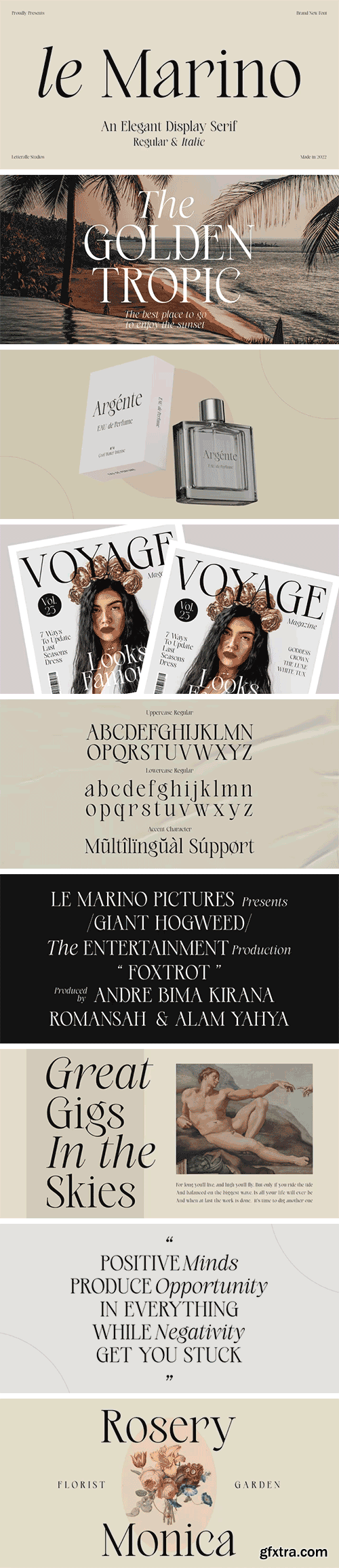 Le Marino Font Family