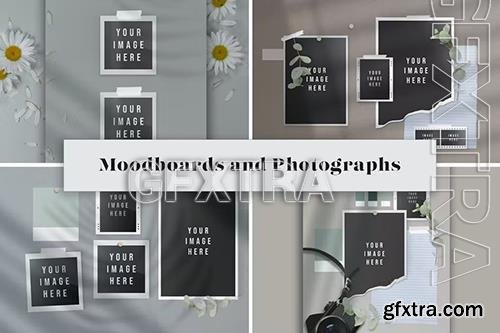 Moodboards and Photos Set Mockup DEJP742