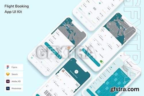 Flight Booking App UI Kit 8SXHXJ4