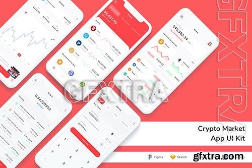 Crypto Market App UI Kit KD4ARWX