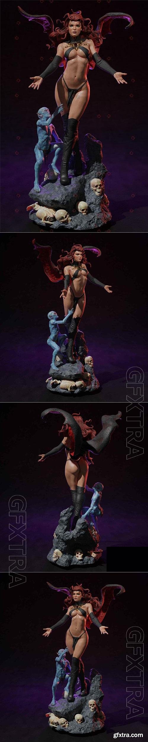 3D Print Models Madelyne Pryor - The Goblin Queen