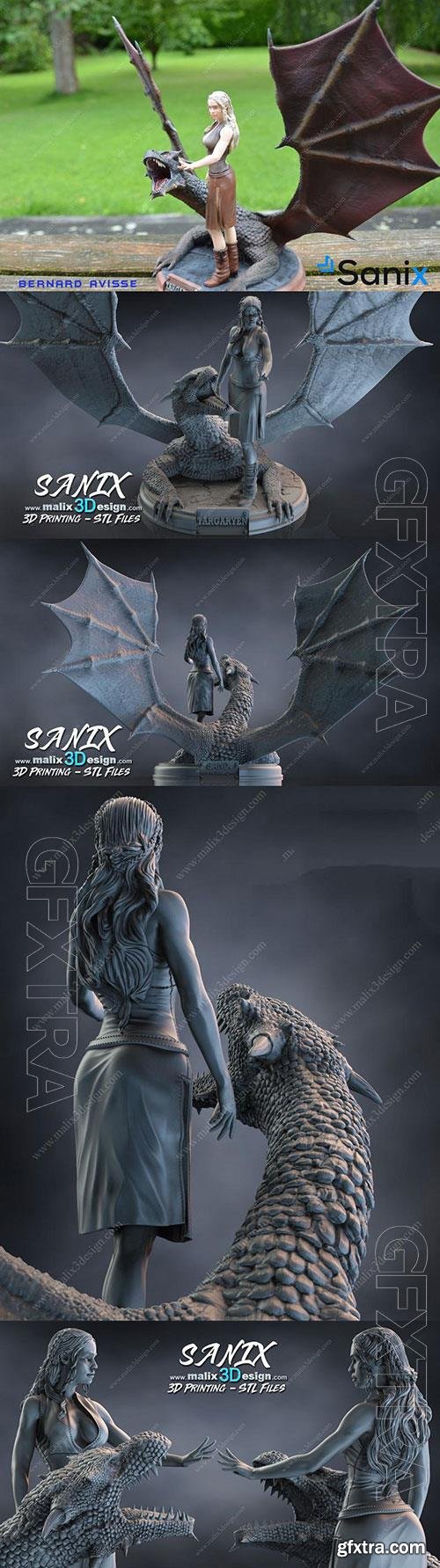 3D Print Models Daenerys Targaryen