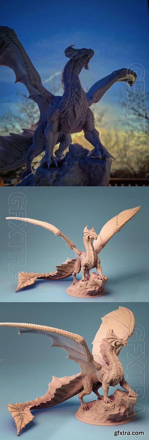 3D Print Models Brass Dragon