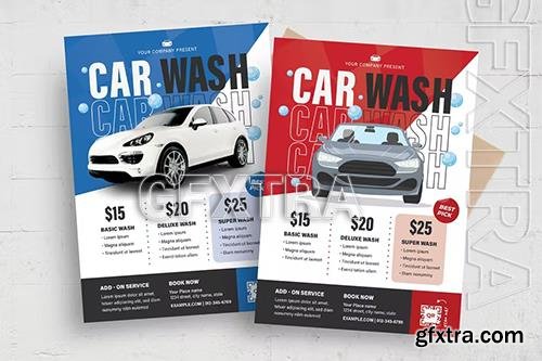 Car Wash Flyer Templates VBC5KVR