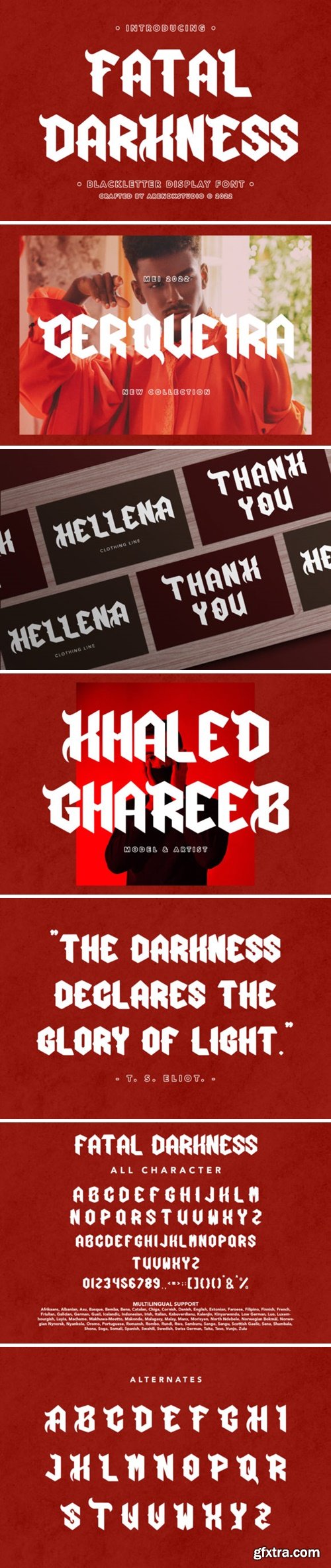 Fatal Darkness Font