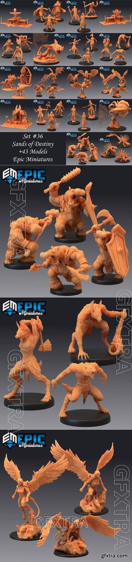 Epic Minis - Sands of Destiny 3D