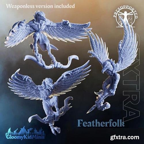 Print Model Featherfolk Ranged Fighters in 3D