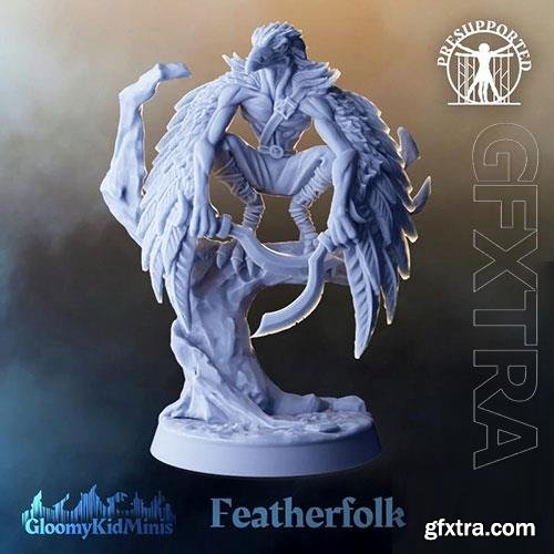Print Model Featherfolk Rogue in 3D