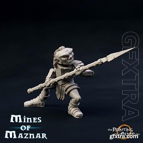 3D Print Model Goblin Spearman Version C