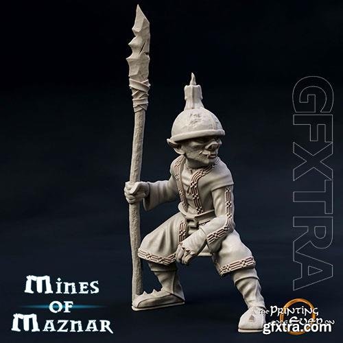 3D Print Model Goblin Spearman Version D