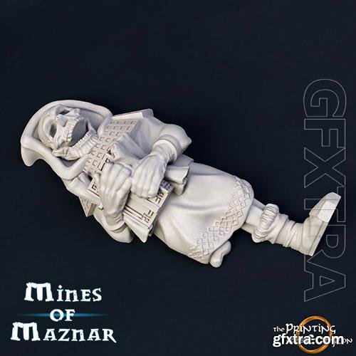 3D Print Model  Dead Dwarf Scribe Version B