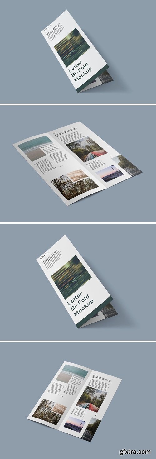 Leaflet Mock-up | Bifold