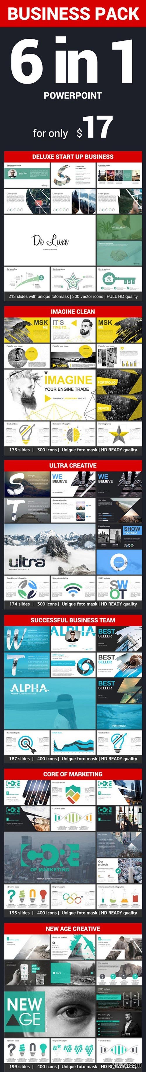 Graphicriver - Business Pack Powerpoint 19301035