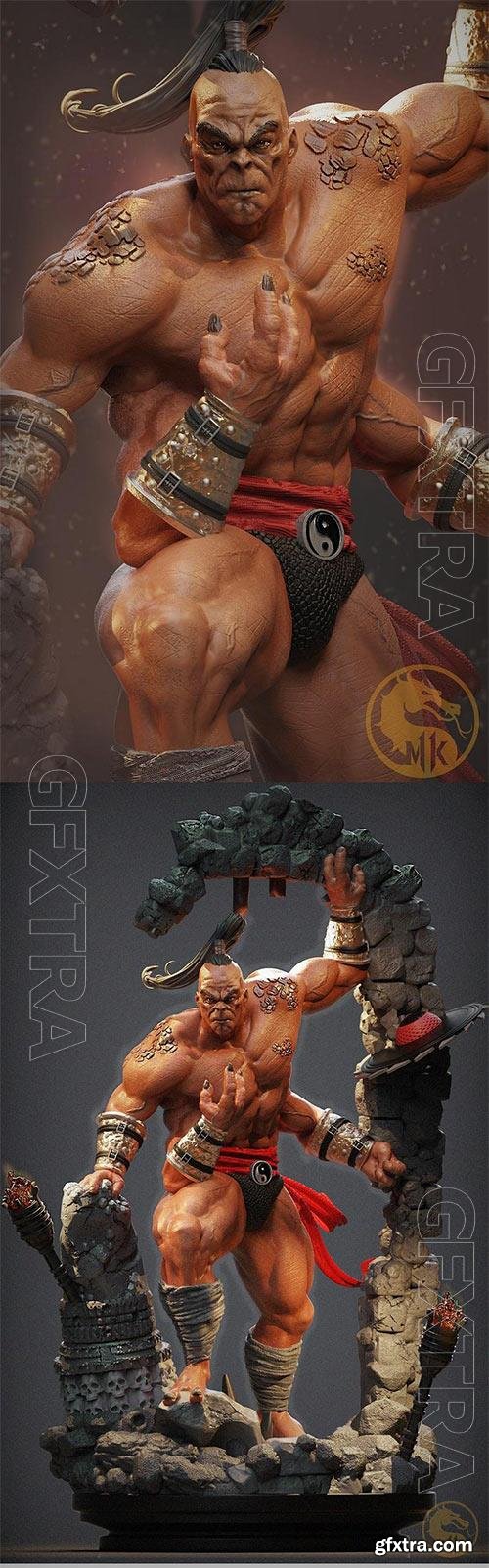 3D Print Goro from Mortal Kombat