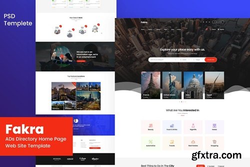 Fakra - ADs Directory Website Design Template