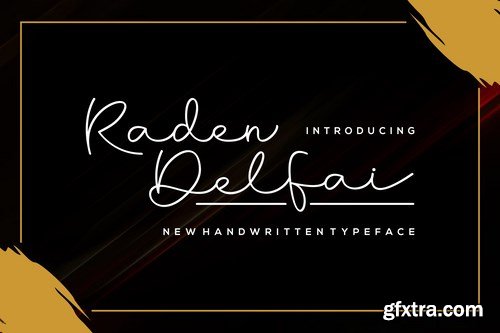 Raden Delfai Font