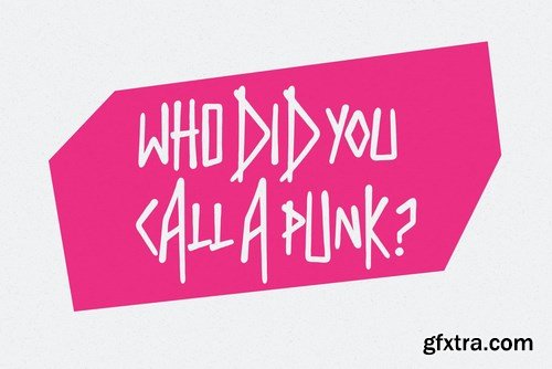 Misfit - Punk Typeface