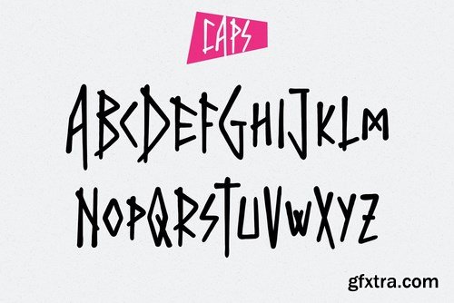 Misfit - Punk Typeface