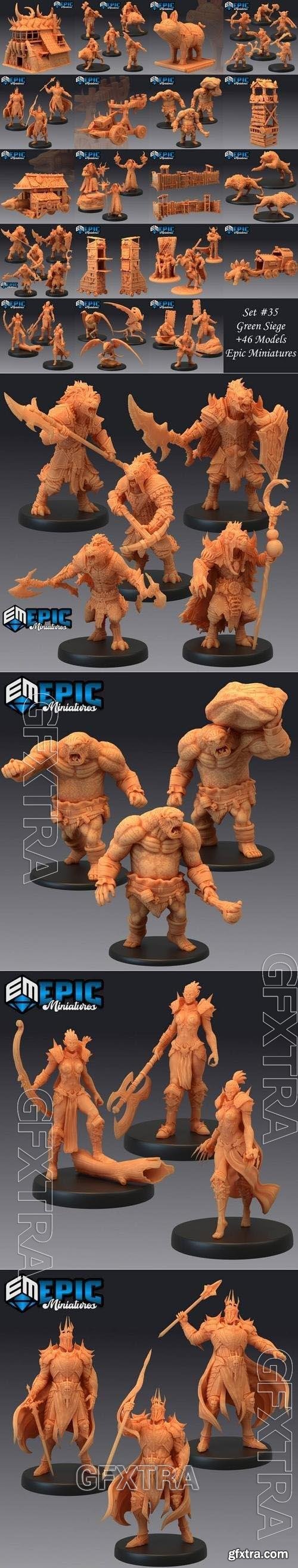 Epic Minis - Green Siege 3D