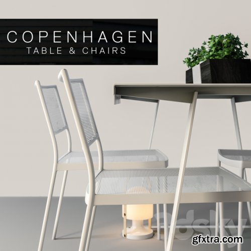 Copenhagen Chairs & Table