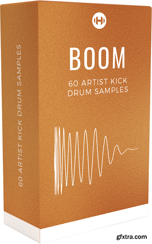 Hyperbits Boom 60 Artist Kick Drum Samples WAV