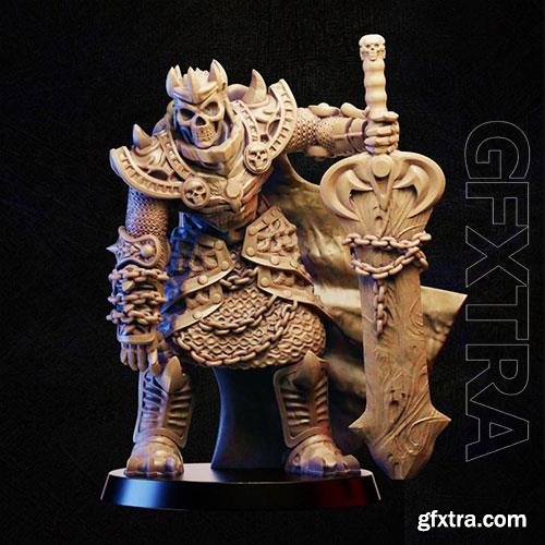 Undead lord 3D Print Model 