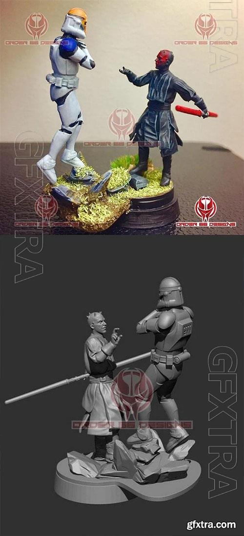 Tattooed Apprentice Legion Scale 3D Print Model 