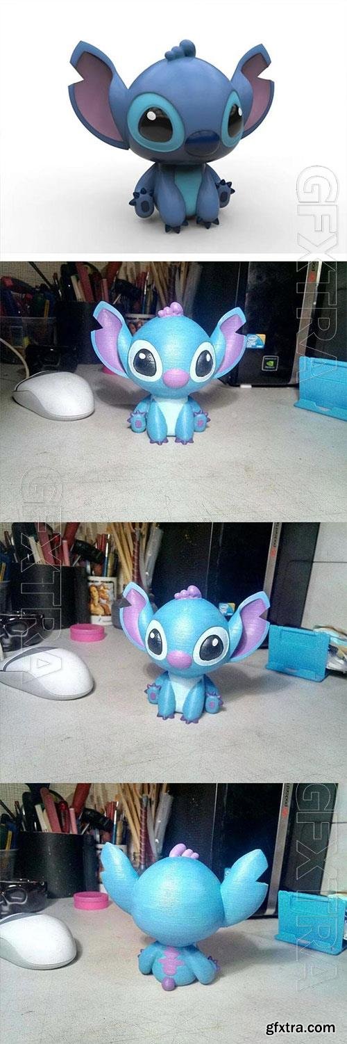 Stitch 3D Print Model 