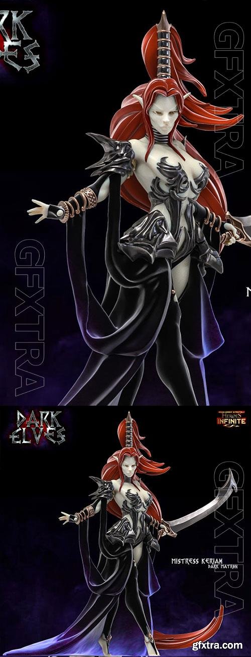 Mistress Kerian Dark Matron 3D Print Model 