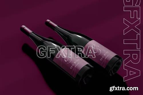 Red Wine Mockup BN7NVTS