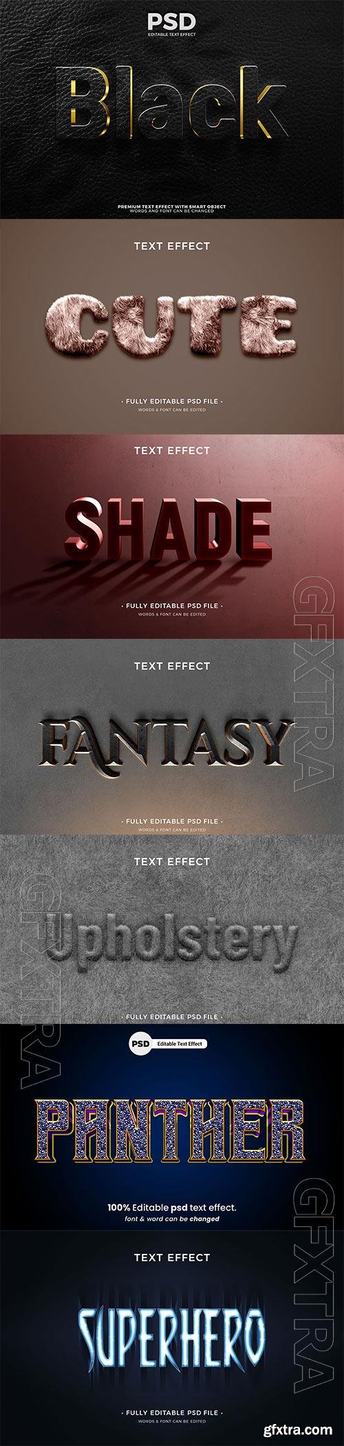 Psd text effect set vol 659