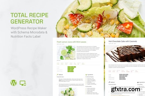 CodeCanyon - Total Recipe Generator (Recipe Gutenberg Block) v0.1.0 - 37576361