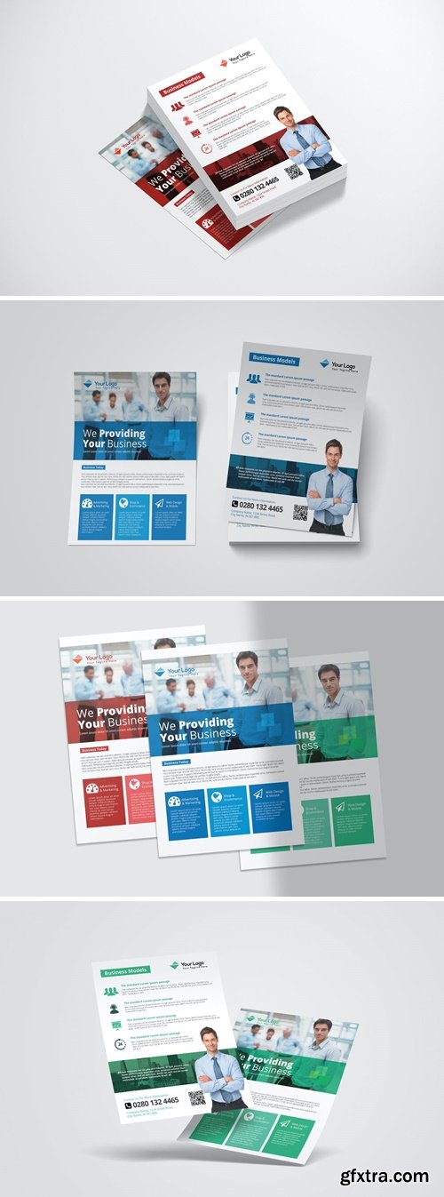 Corporate Business Flyer Template AQSKAL3