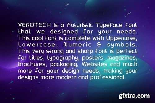 Verotech Modern Font