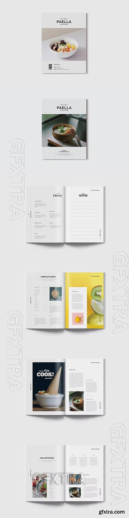 Cookbook / Recipebook Template SSLJTQ7