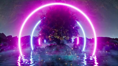 Videohive - Mystic Glow Tree - 37833766 - 37833766