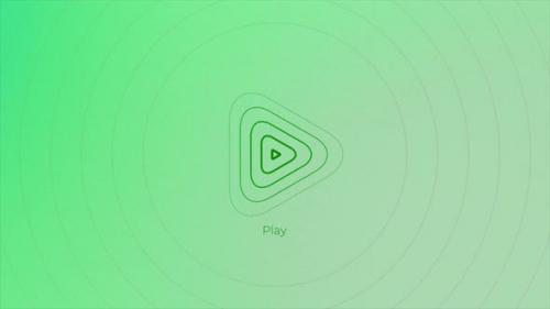 Videohive - Play icon in abstraction - 37835022 - 37835022