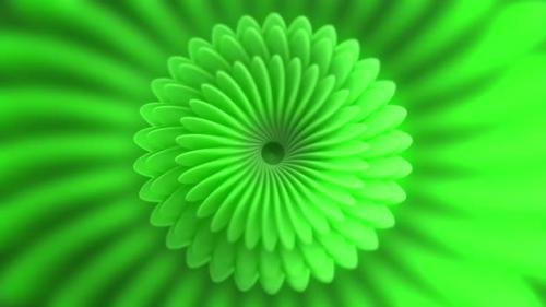 Videohive - A flower-like spiral that spins and changes scale - 37835030 - 37835030