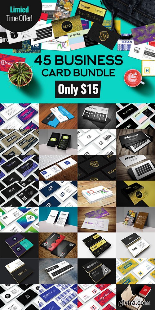 45 Business Card Bundle