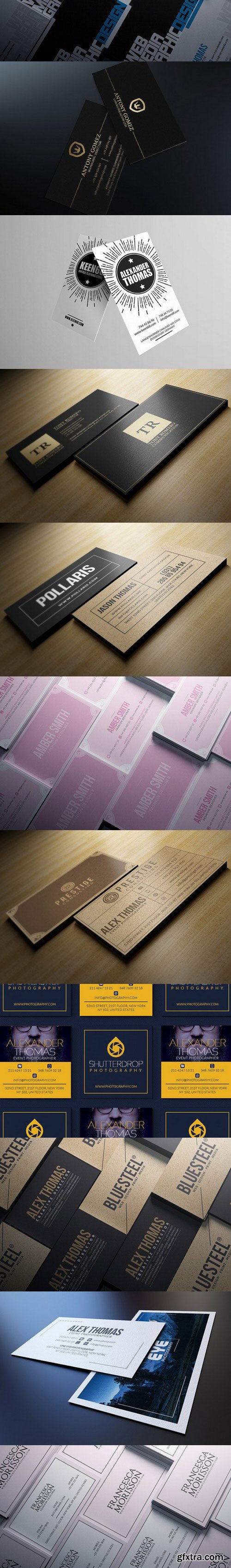 50 Monster Business Card Bundle