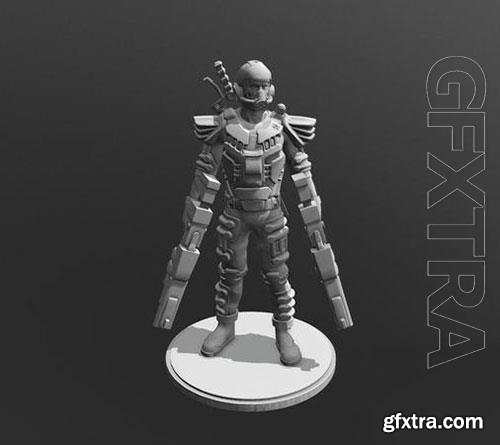  3D Print Model Captain MK2 TTS